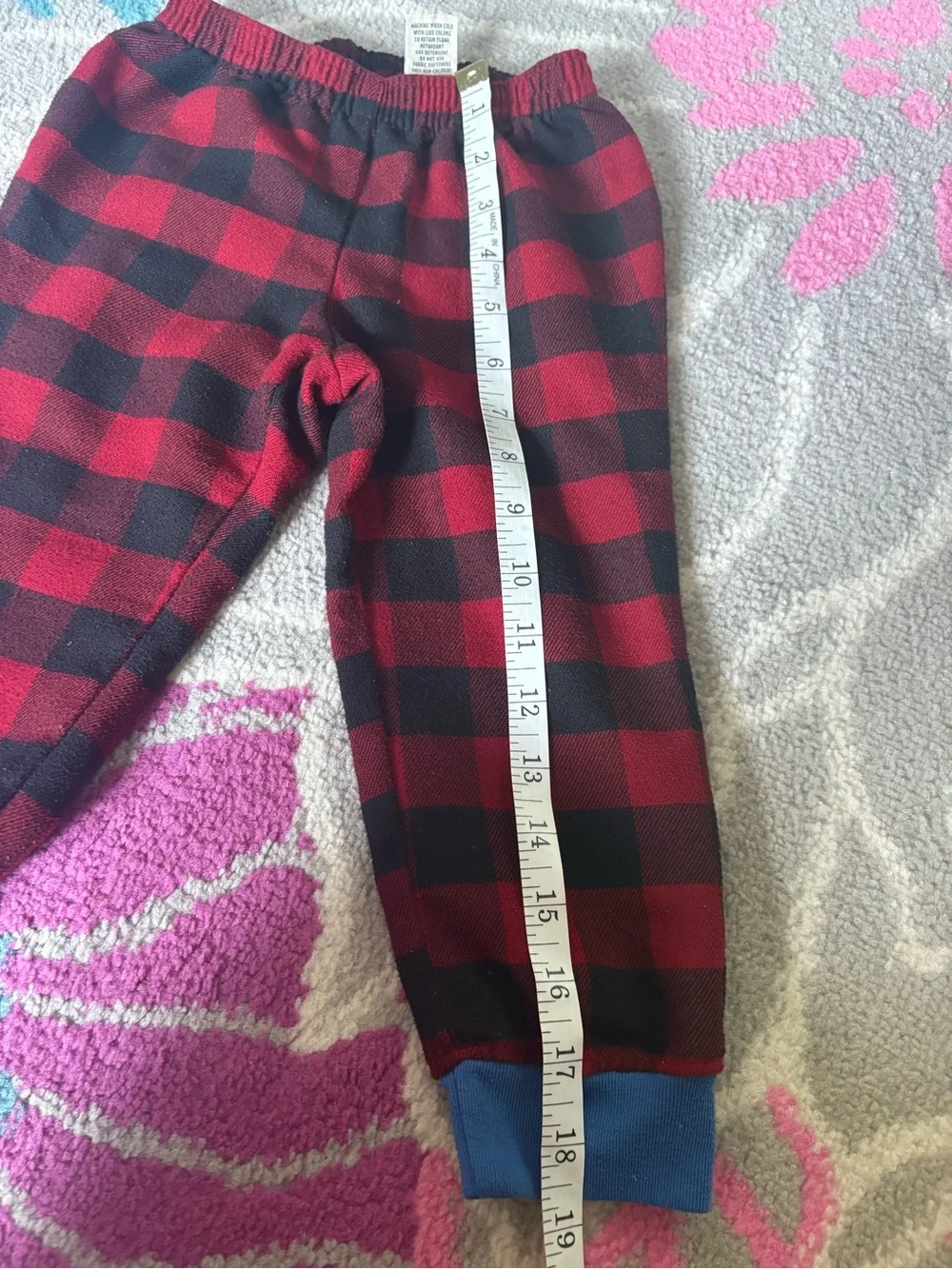 L.L. Bean bean plaid
